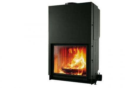 Edilkamin luftführender Kamineinsatz Cristal 90 mit 18 kW